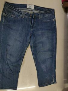 Allen solly denim capri women