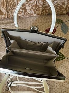 Queens Ferry White Handbag