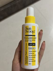 Sun Scoop Hydrating Fluid Sunscreen for face and b