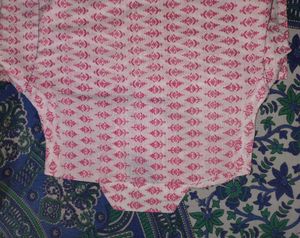 Chic Sleeveless Pink Printed Kurta