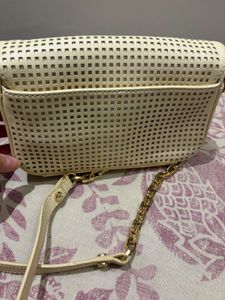 Tory Burch Perforated Leather Crossbody Bag