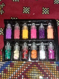 Glitter Nail Art Set