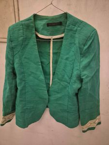 Green Ann Beth Bird Jacket