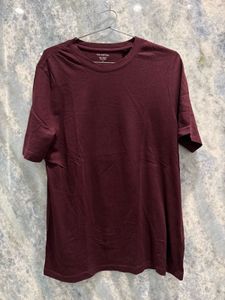 Classic Maroon Crew Neck T-Shirt