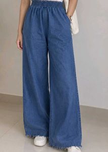 Women's Wide Leg Denim Pants
