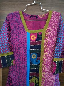 Kalamkari Cotton Kurta from Hyderabad