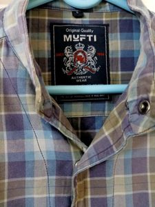 Mens Mufti Woolen Shirt Size 40