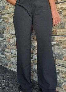 Classic Black Wide Leg Pants - 06