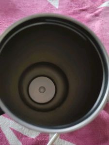 Blue Insulated Tumbler with Straw