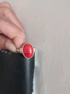 Coral Stone Ring