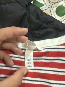 Red Striped Tank Top