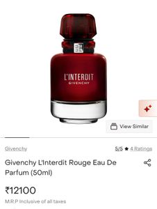 Givenchy L'Interdit Rouge Eau De Parfum