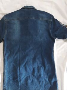 Men's Blue Denim Shirt
