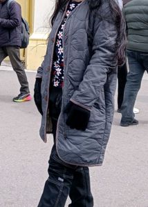 Quilted Grey Jacket