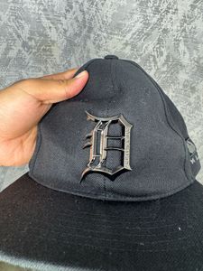 Black Detroit Cap