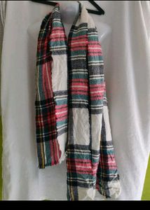Cozy Plaid Scarf(wool)