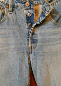 Light Wash Denim Skinny Jeans
