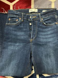 Zara Blue Denim Jeans