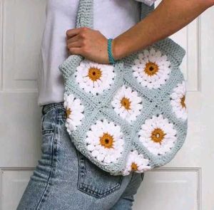 crochet handbag