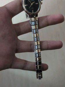 Elegant Two-Tone Women's Watch