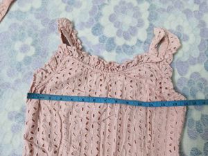 Chic Pink Lace Jumpsuit