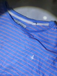 Striped Baby Blue T-Shirt