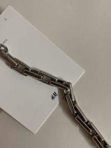 H&amp;M Silver Link Chunky Bracelet