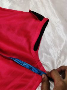 Chic Pink &amp; Black Dress