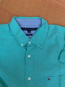Tommy Hilfiger Men's Patterned Button-Down Shirt