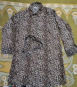 Stylish Leopard Print Dress