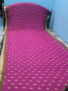 Beautiful Pink Embroidered Saree