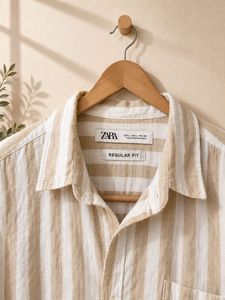 Men's Striped Regular Fit Shirt