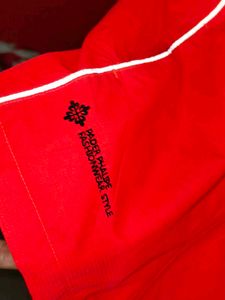 Men's Red Track Jacket