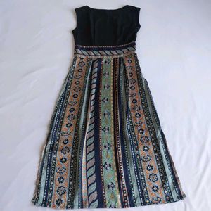 Boho Style Sleeveless Maxi Dress✨️