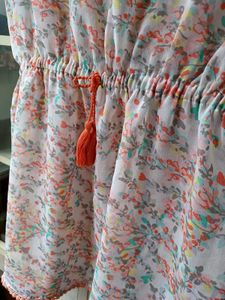 Floral Beach Top