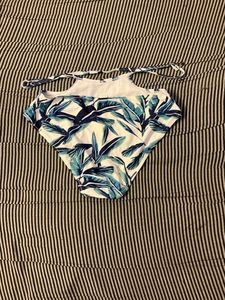 Leaf Print Bikini Bottom