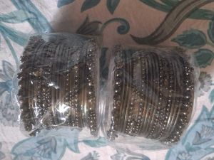 COMBO 4 glass bangle&amp; 2metal bangle&amp;2bracelet
