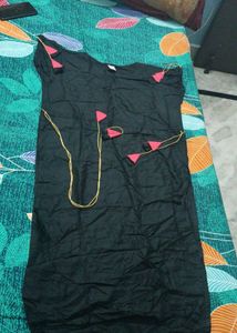 Elegant Black Kurta