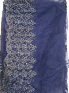 Embellished Navy Blue material