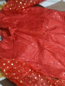 Sparkly Red Girls' Outfit