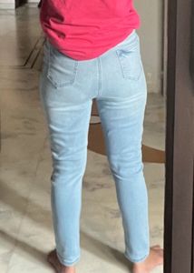 Light Wash Denim Jeans