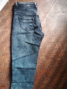 Girls  1999s Low Waist Grey Jeens