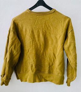 Olive Green “Have a Good Time” Oversized Sweatshir