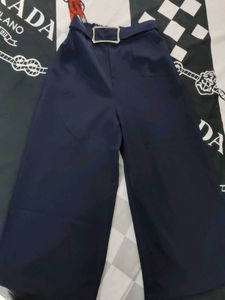 Navy Blue Culotte Pants good for kids as well