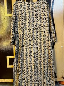 Elegant Embroidered Ethnic Gown