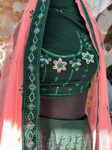 Embellished Lehenga Choli Set unstitched