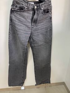 Grey Wash Denim Jeans