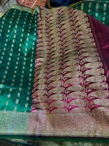 Elegant Silk Blend Saree
