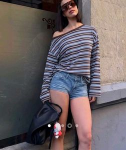 Striped Off-Shoulder Top