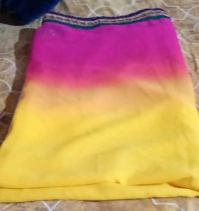 Ombre Ethnic Skirt